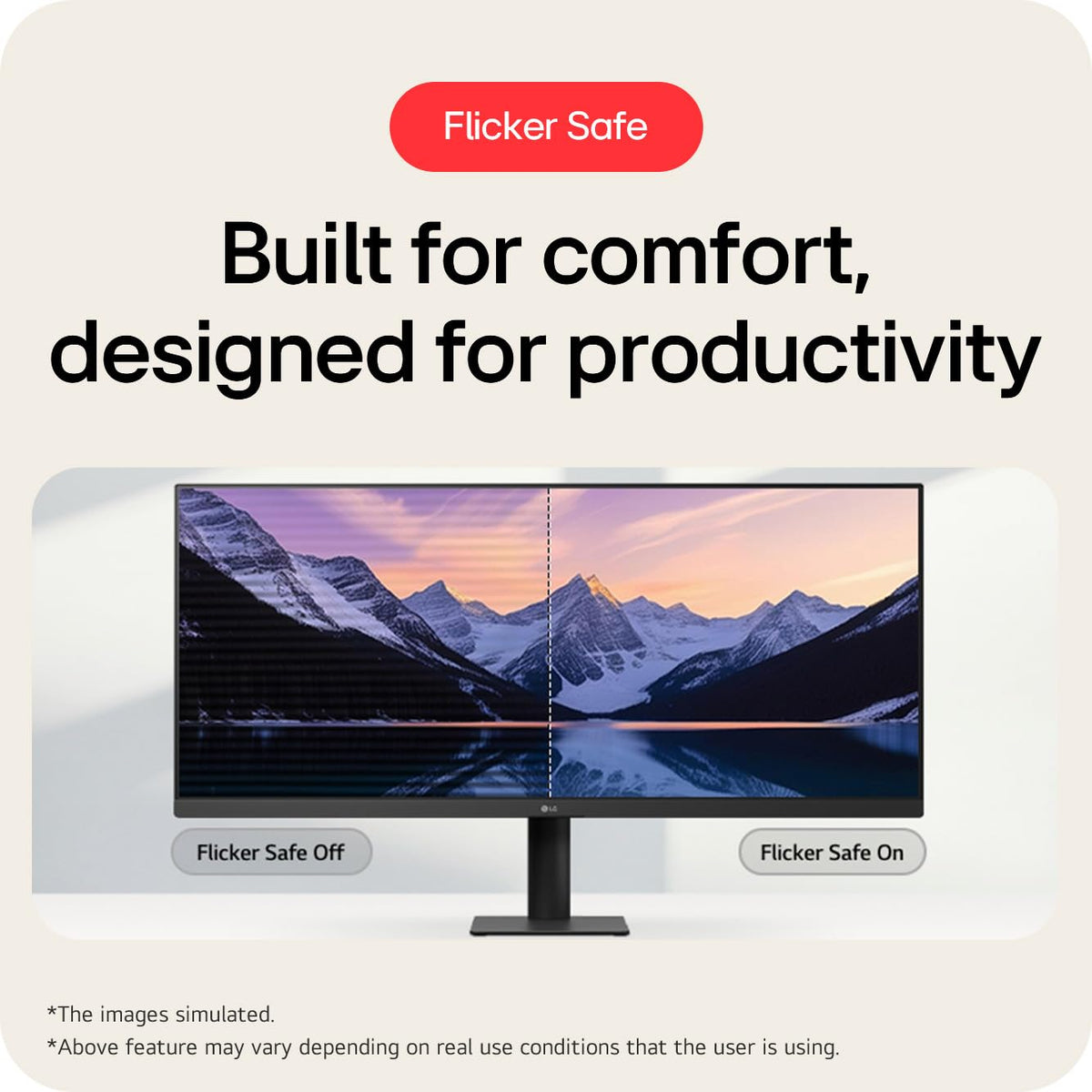LG Monitor 24U411B-B 24 inch FHD 144Hz IPS Desktop Display, Black