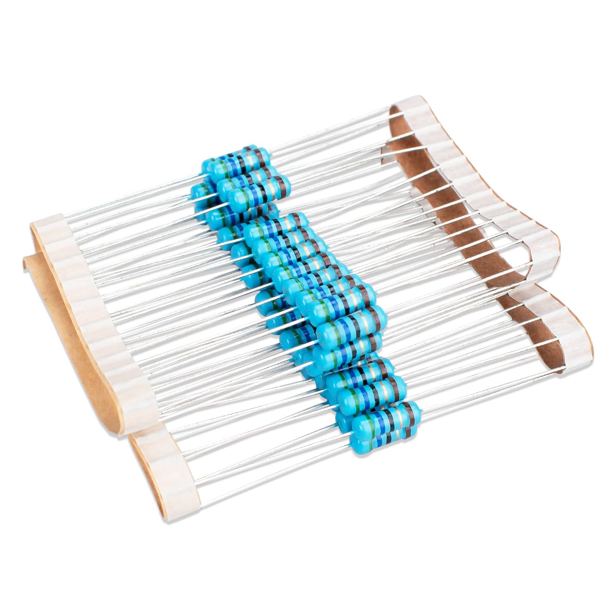 50 Pcs 1W 1% Tolerance 0.1 Ohm Metal Film Resistor Resistance for DIY Project and Experiments