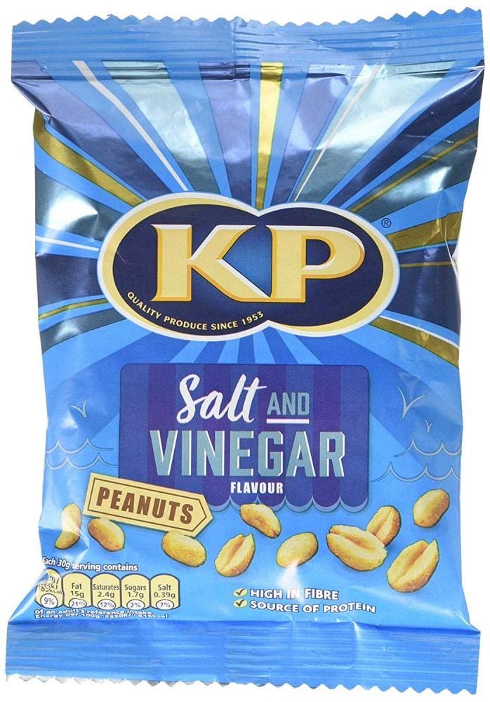KP Original Salted Peanuts, 50g