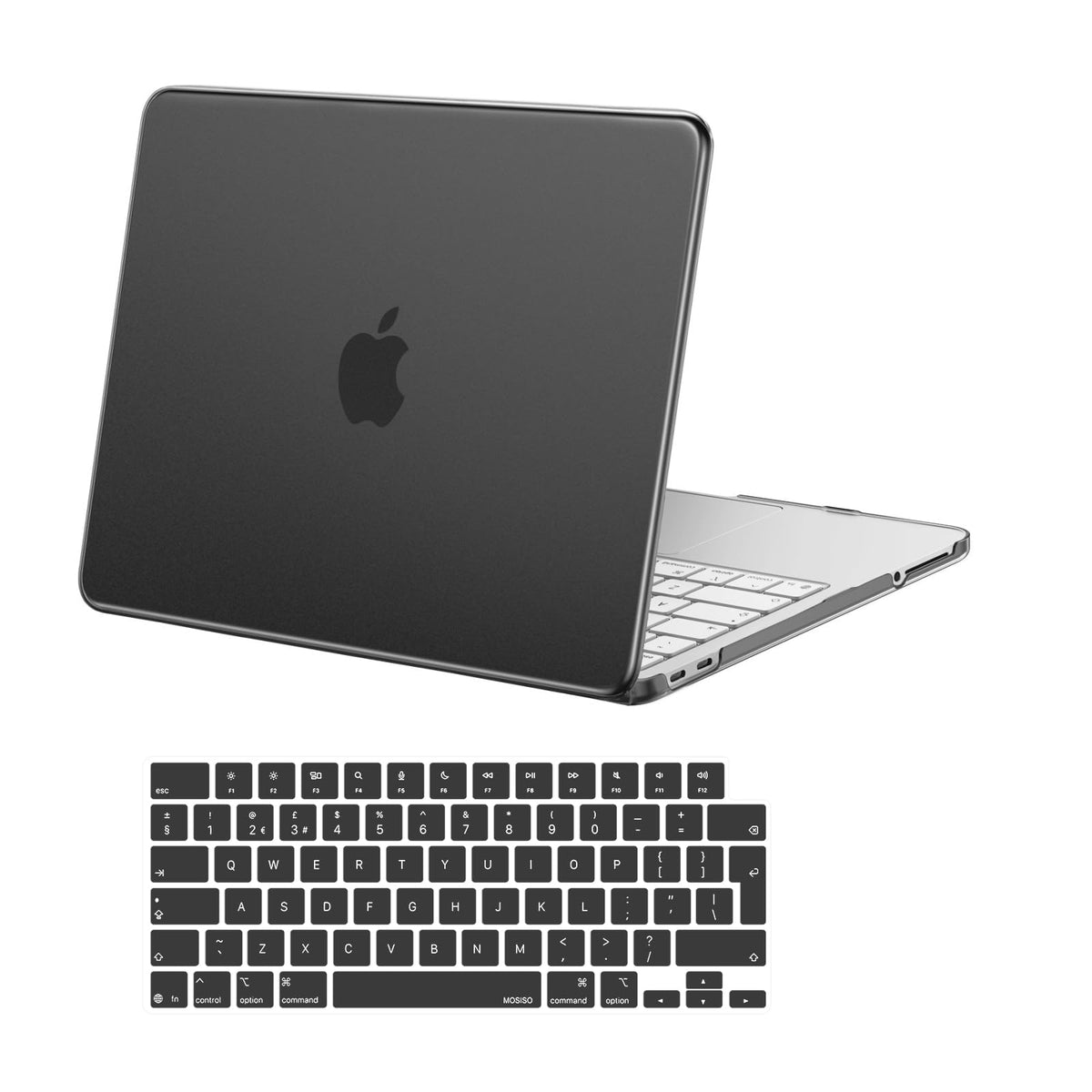 MOSISO Compatible with MacBook Air 13 inch Case M5-M2, Crystal Clear