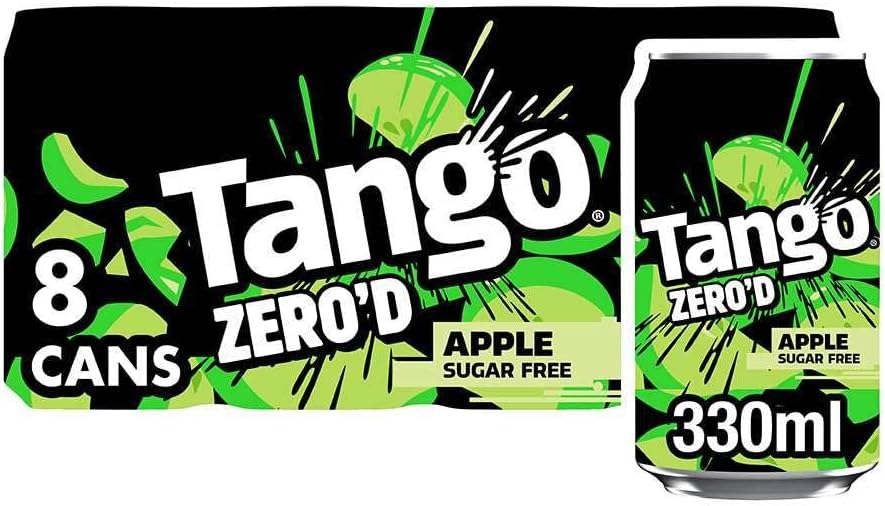 Tango Apple Sugar Free | 330ml Can | 8 Pack