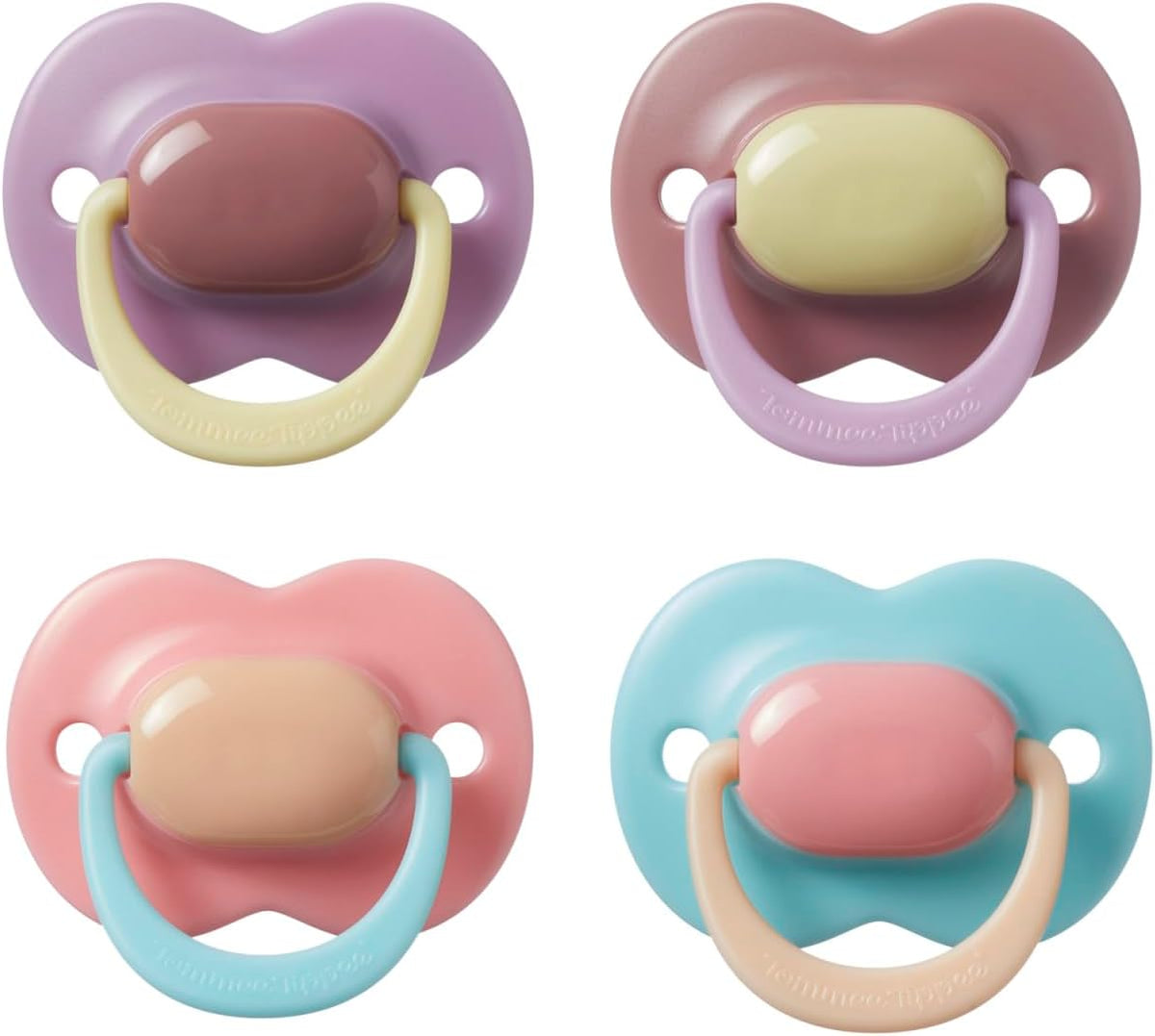 Tommee Tippee Ultimate Fit Orthodontic Dummy 18-36m Silicone Pack of 4