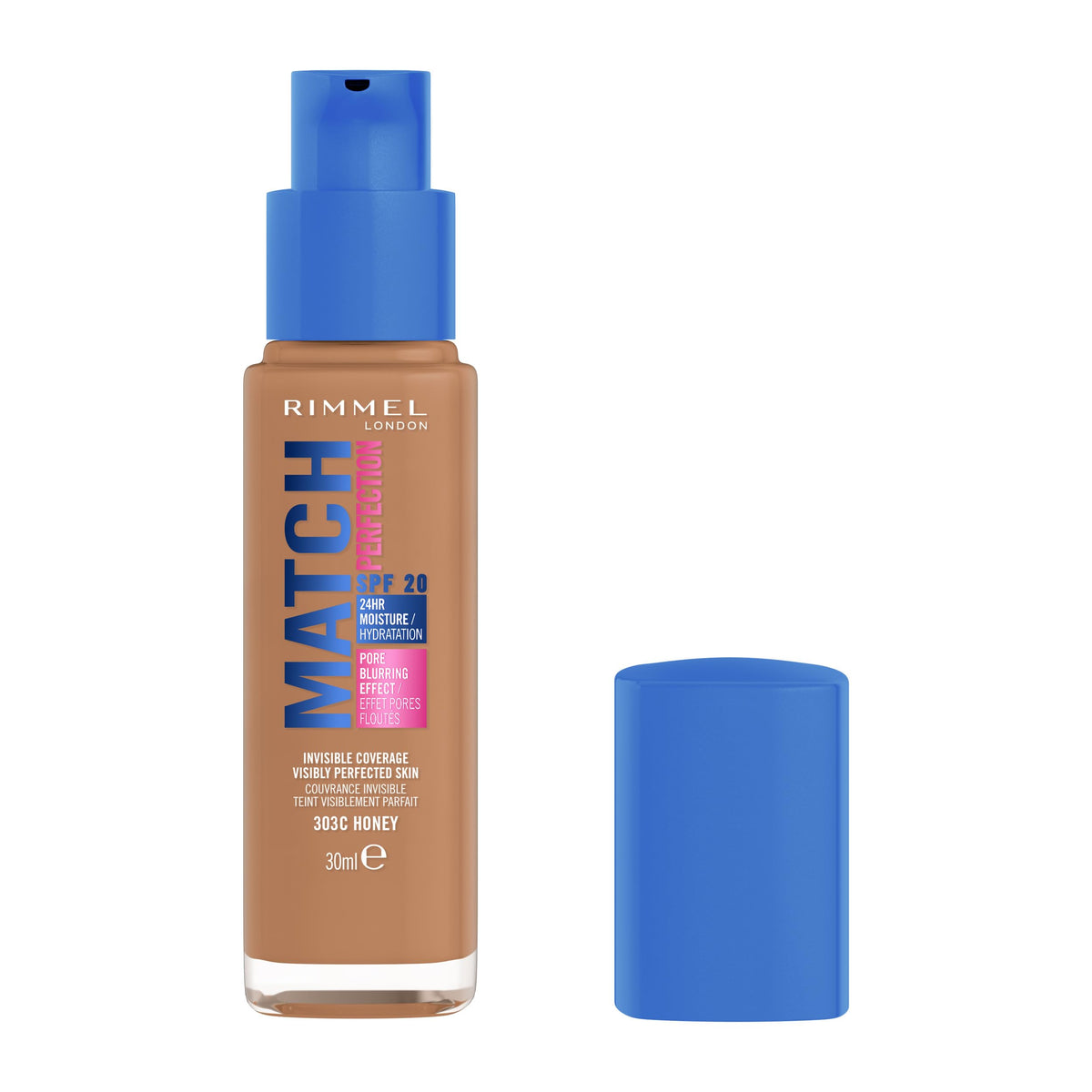Rimmel London Match Perfection Foundation SPF20, 200 Soft Beige