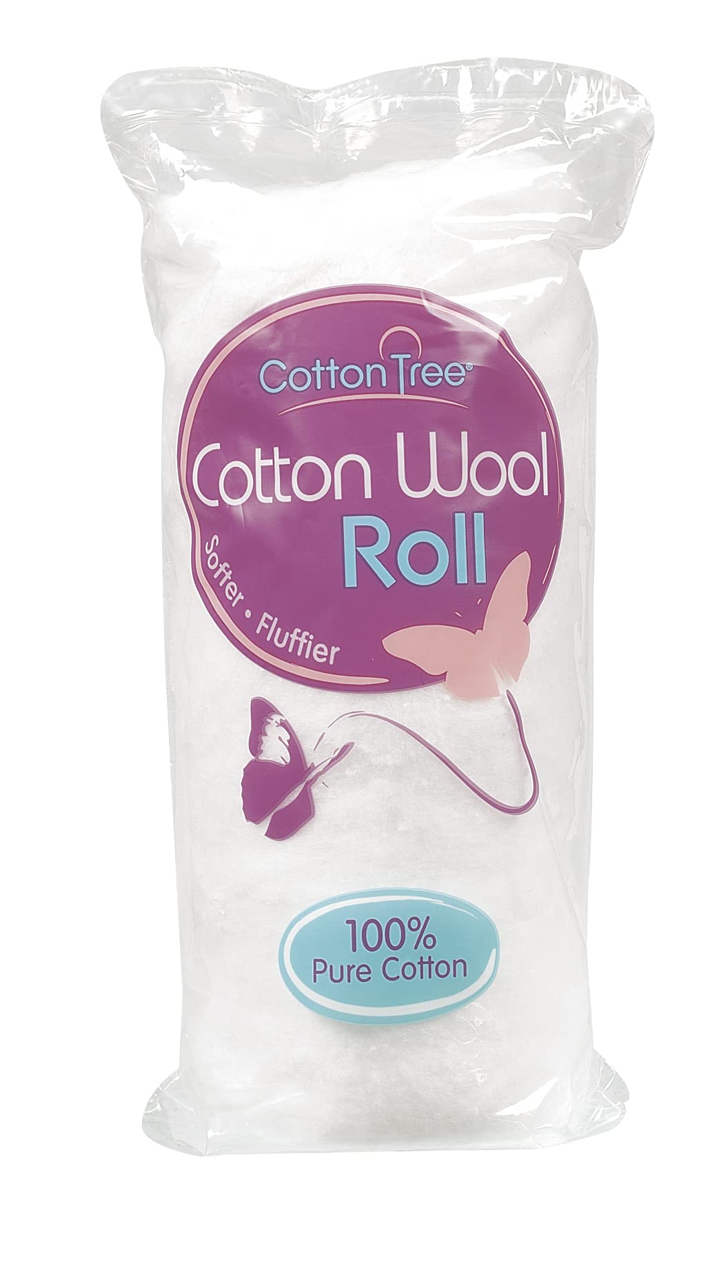 COTTON TREE 100% Pure Cotton, Super Soft, Pack of 200