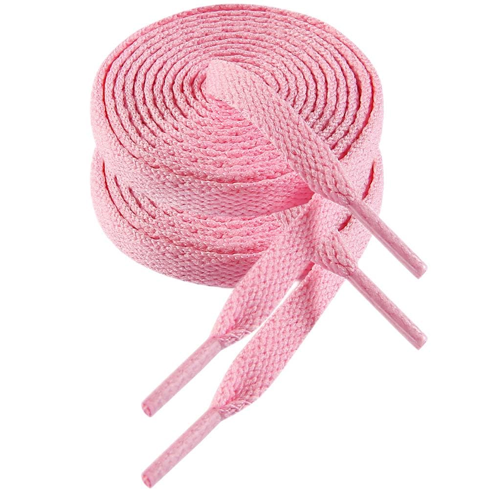 VSUDO 8mm Flat Shoe Laces for Trainers, Trainer Laces, Shoelace for Sneaker