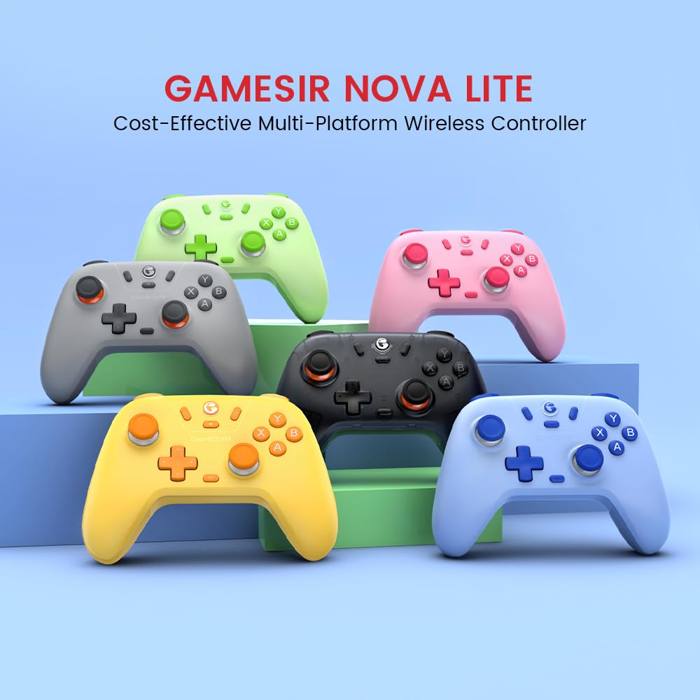 GameSir Nova Lite Wireless Controller for PC, Hall Effect Sticks & Trigger