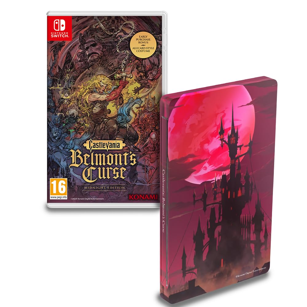 Castlevania: Belmont’s Curse-Midnight Edition Steelbook Bundle - PS5