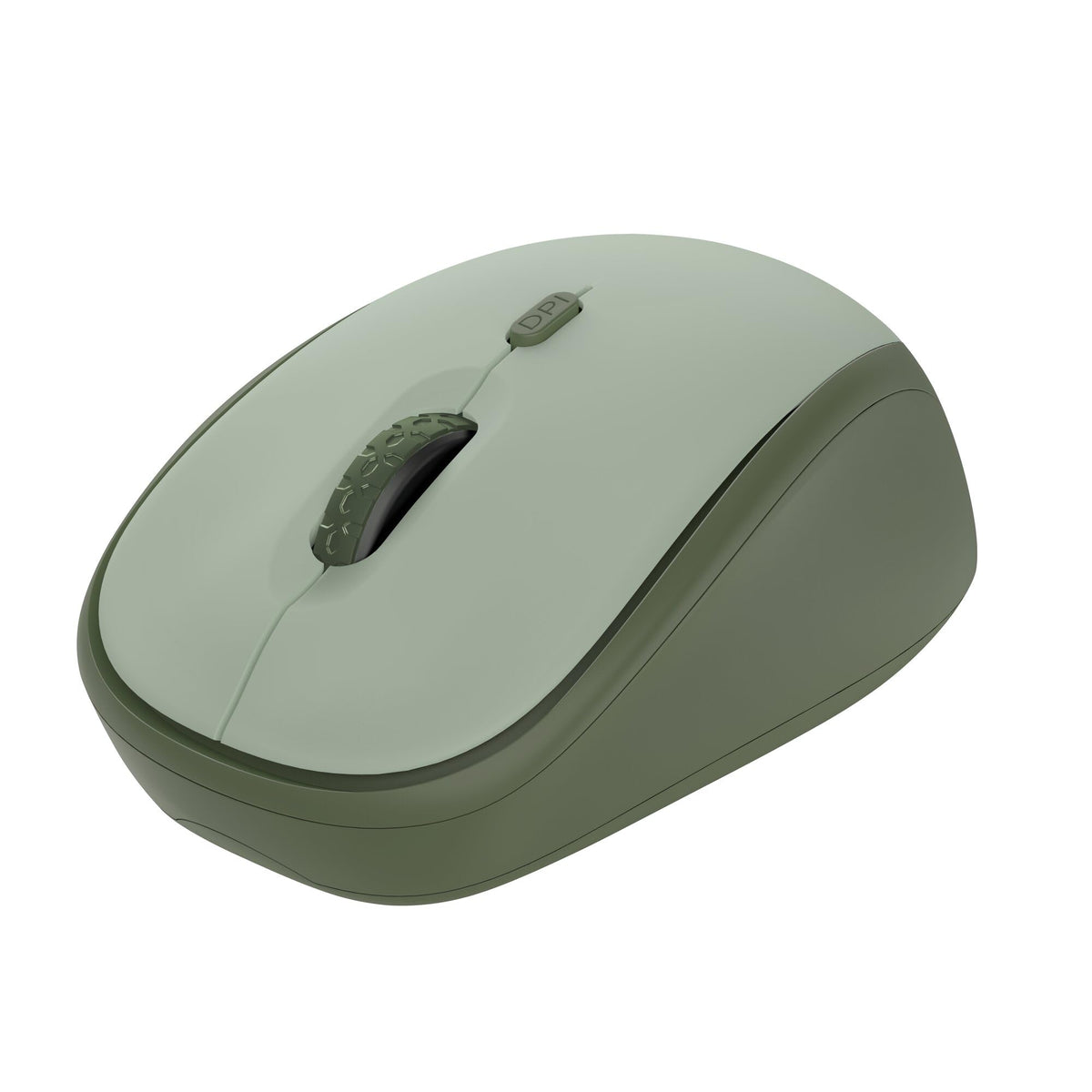 Trust Yvi FX Wireless Mouse with LED Illumination, USB Micro Receiver, RF 2.4 GHz, 800/1600 DPI, Ambidextrous, 8 m Range, Computer Mouse for Laptop, PC and Mac - Pink