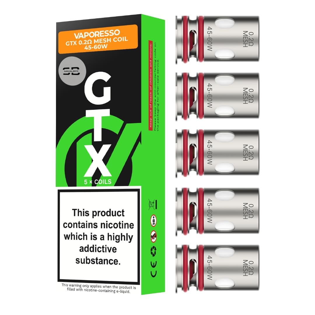 Vaporesso GTX Coils [0.6] - 5 Pack - No Nicotine
