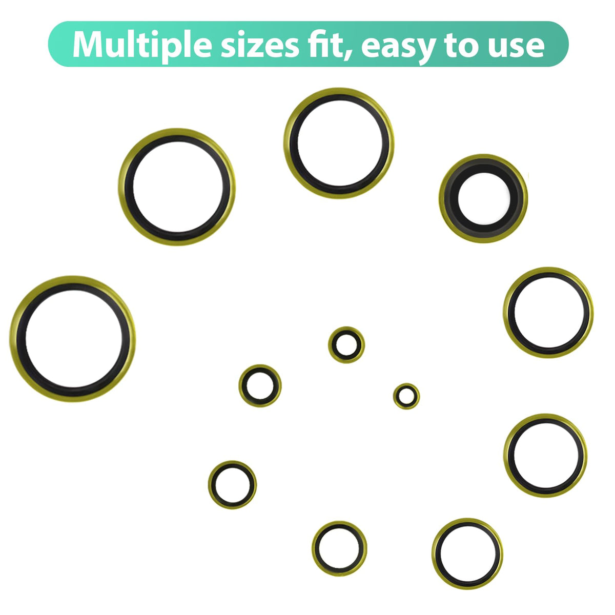 XBVV 20 Sizes O Rings O Rings Rubber Assorted Seal Kit