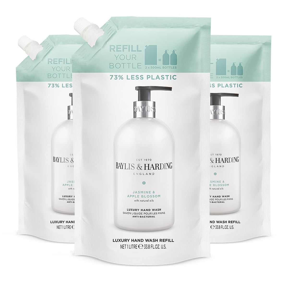 Baylis & Harding Signature Luxury Hand Wash 500ml 3 pack