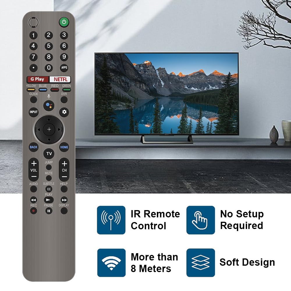 Gvirtue 【Pack of 2】Replacement Remote Control Compatible with Roku Box Model: Roku 1, Roku 2(HD, XD, XS), Roku 3, Roku LT, HD, XD, XDS, Roku N1, Roku Express, Roku Express+