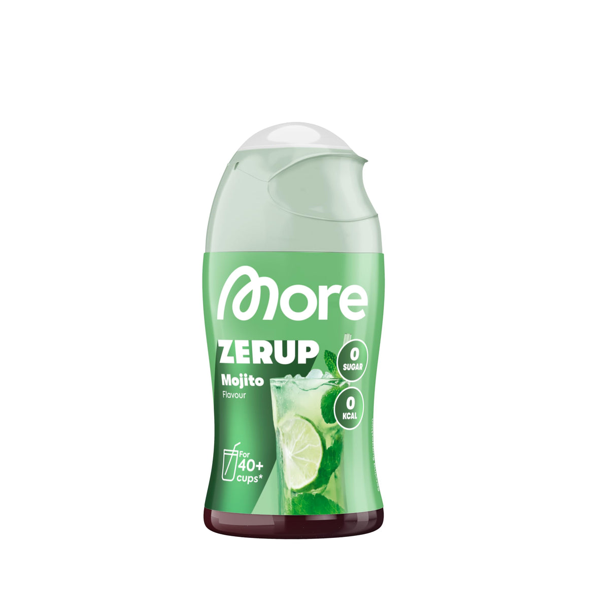 MORE Zerup, Zero Calorie Syrup with Real Fruit Extracts, Peach Iced Tea