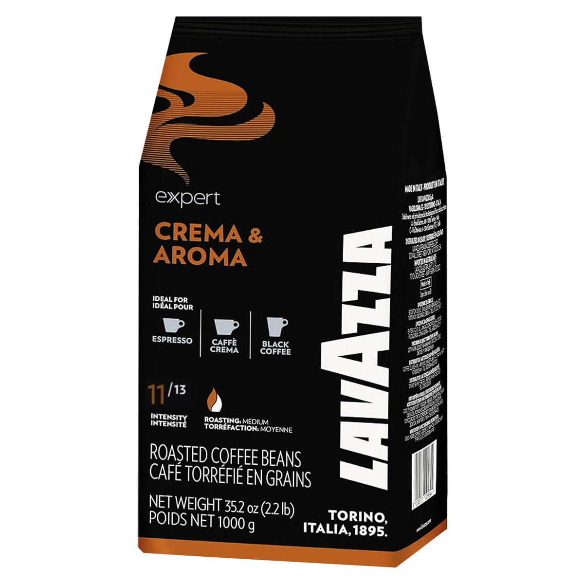 Lavazza CREAM AND AROMA KAWA ZIARNISTA 1000G