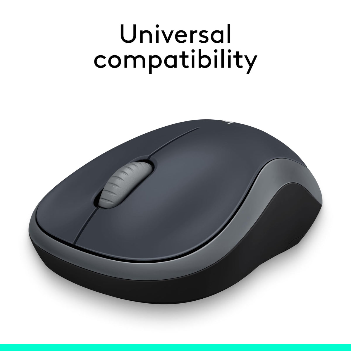 Logitech M185 Wireless Mouse, 2.4GHz with USB Mini Receiver