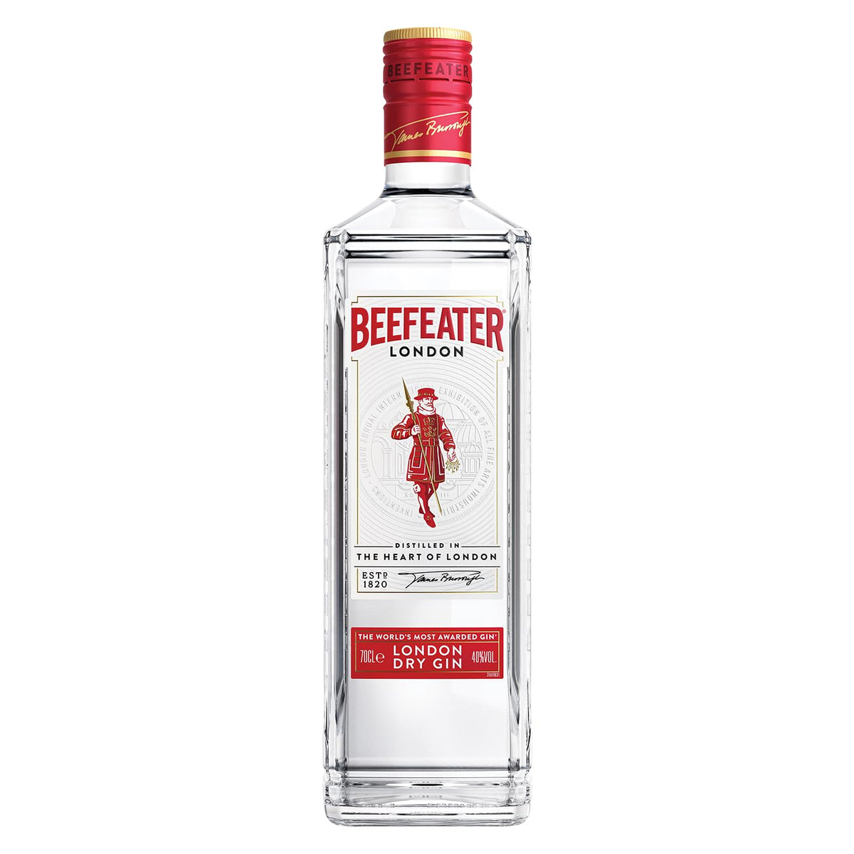 Beefeater Pink Strawberry Flavoured Gin, 37.5% ABV, 70 cl
