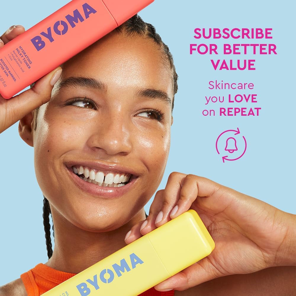 BYOMA Moisturising Gel Cream, Lightweight Oil Free Daily Moisturiser (50ml)