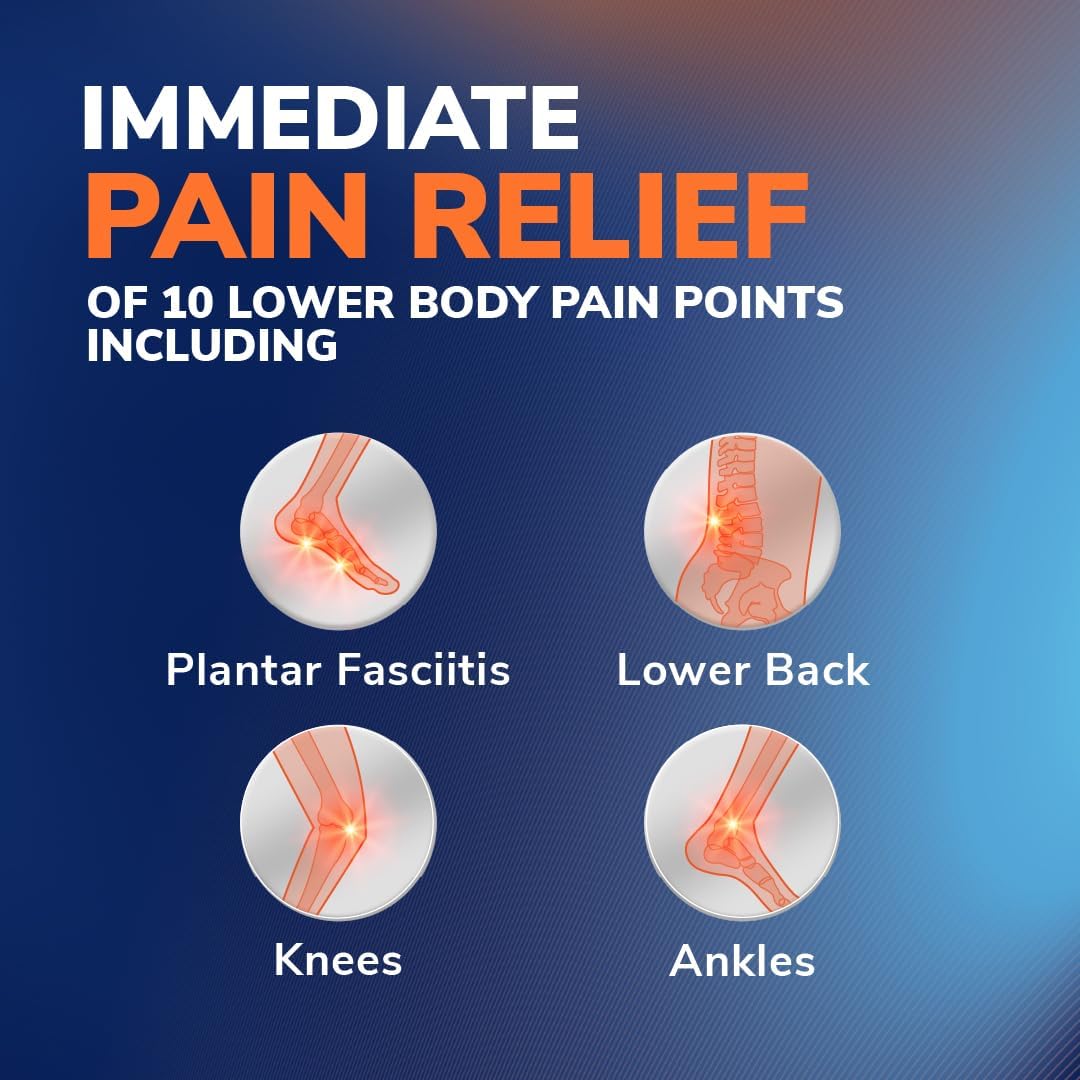 Dr. Scholl’s Advanced Pain Relief Insoles for Men & Women, Heavy Duty Orthotics Inserts for Work Shoes & Boots, Plantar Fasciitis & Arch Support, Shock-Absorbing, Supports up to 150kg, G UK 9.5-10