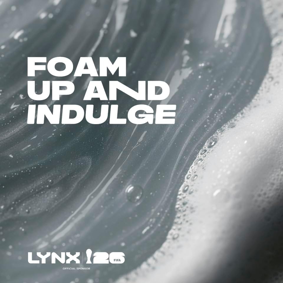 Lynx Fine Fragrance Marshmallow Smoke Premium Body Wash Shower Gel 6x 400ml