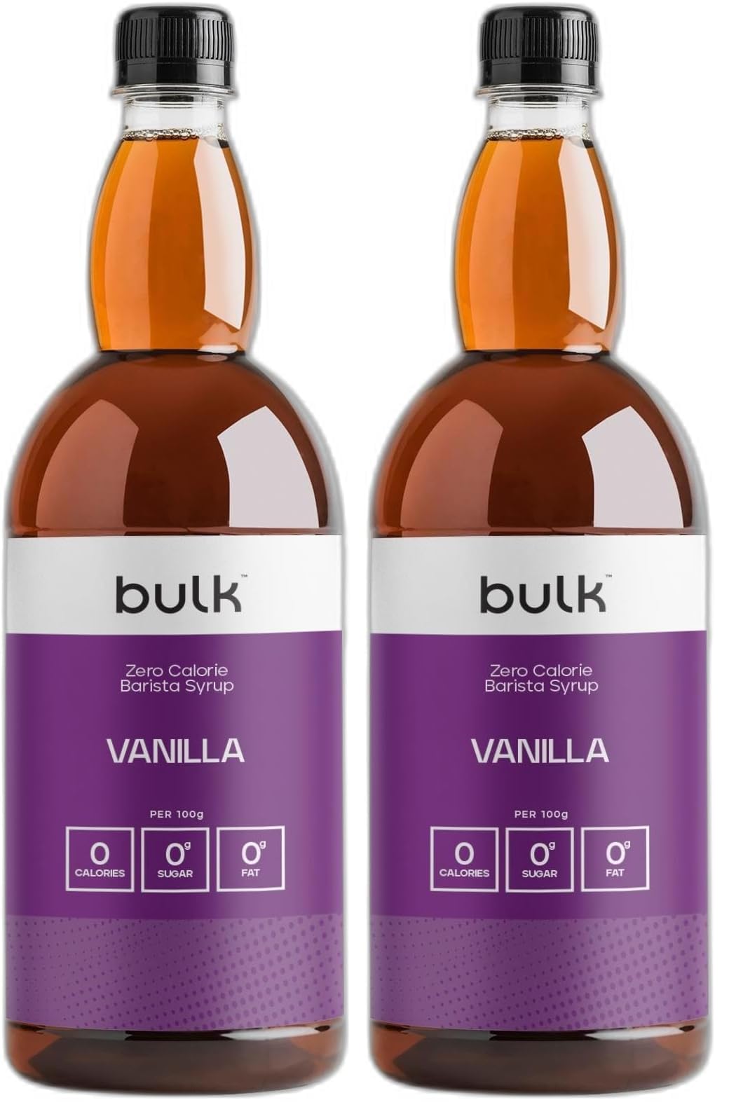 Bulk Zero Calorie Barista Syrup, Vanilla, Coffee, 1 Litre