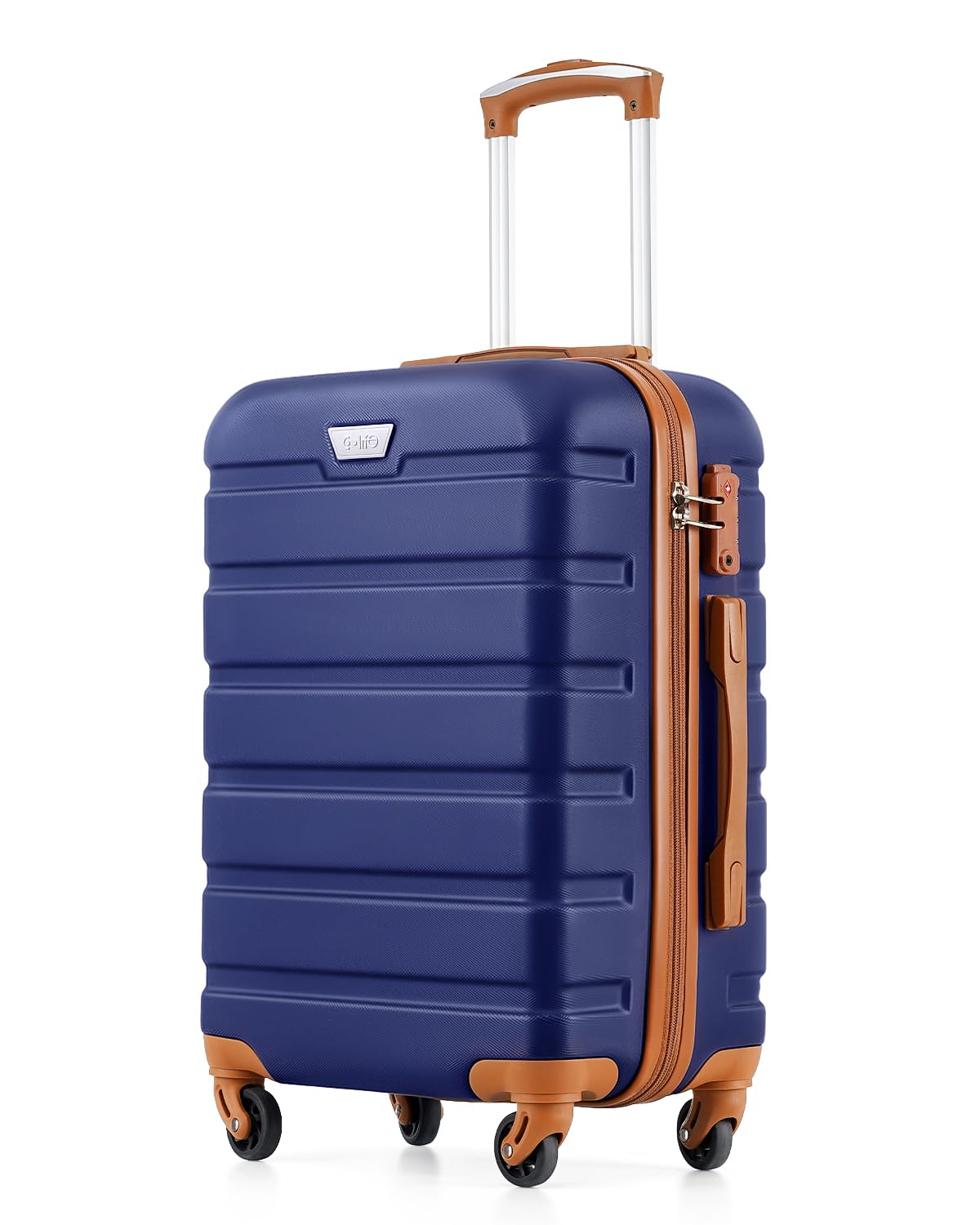 COOLIFE 28 Inch Large Suitcase, ABS+PC, Lightweight Hard Shell Luggage