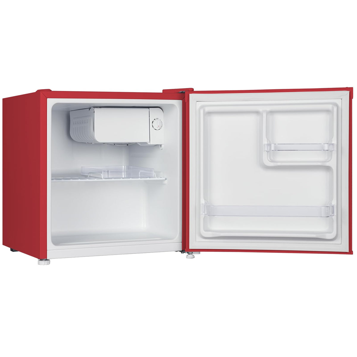 CHiQ 86L Compact Top Freezer Refrigerator with 85cm & LED Black