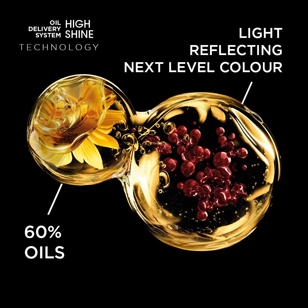 Garnier Olia Luminous Long-Lasting Permanent Hair Colour, 5.0 Brown