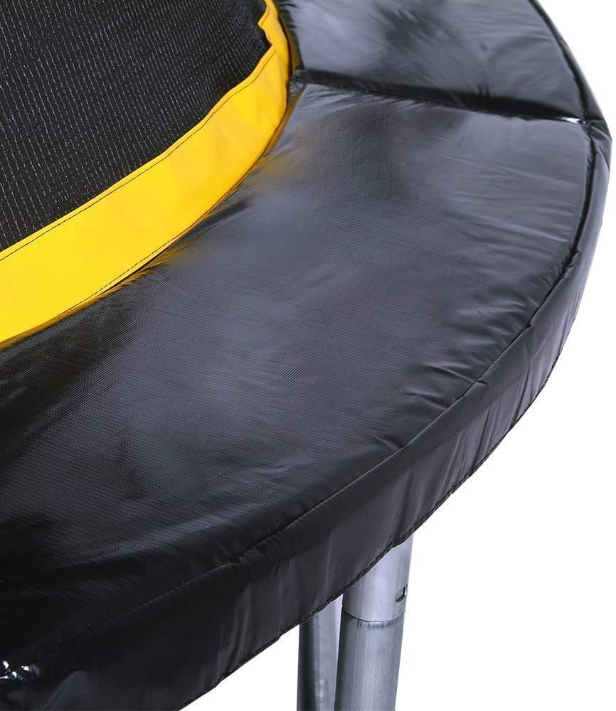 Kanga Trampoline Outdoor Round Inc Safety Enclosure Net, Ladder & Anchor Kit (Curved Shape)