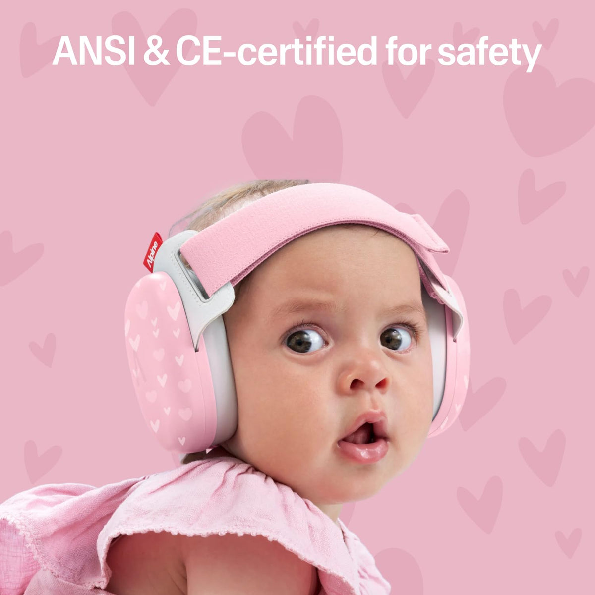 Alpine Muffy Baby Comfort Ear Defenders, Adjustable up to 48 months, Green