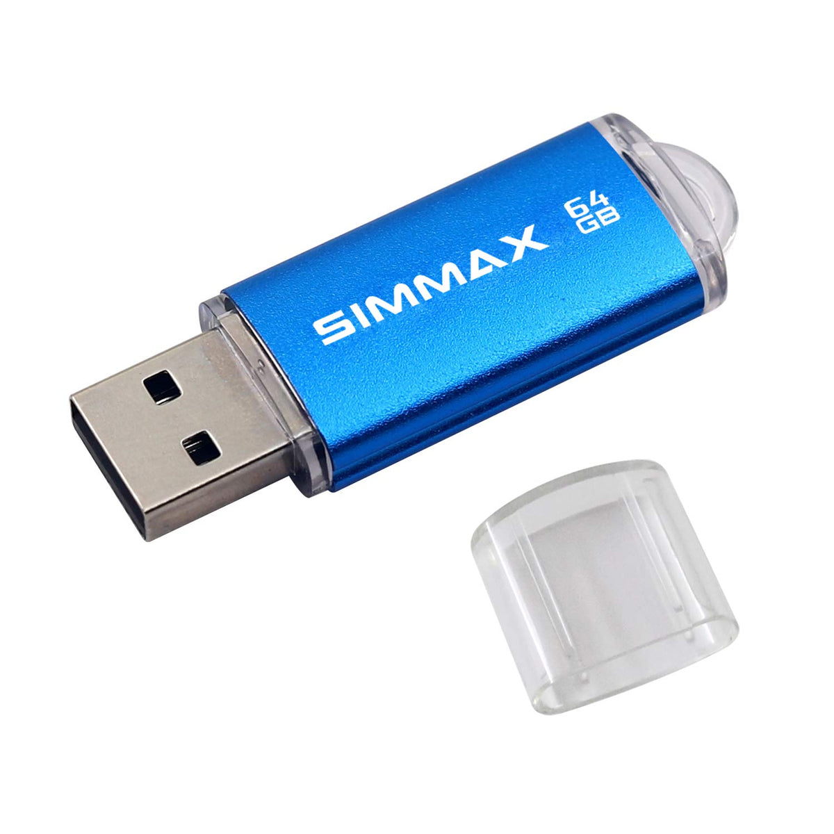 SIMMAX 32GB Memory Stick USB 2.0 Flash Drives Swivel Thumb Drive Pen Drive (32GB Purple)