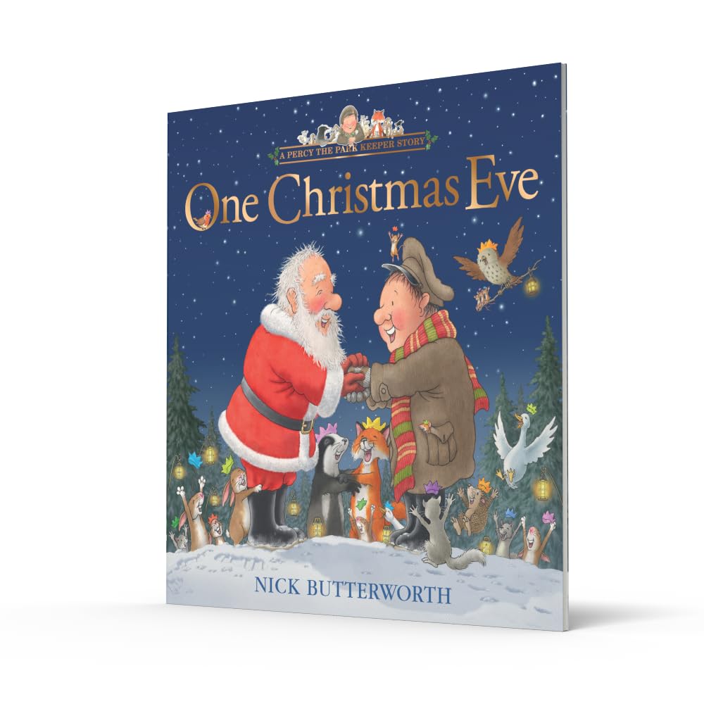 One Christmas Eve: A brand-new picture book about Percy the Park Keeper for 2026. The perfect Christmas gift for toddlers and kids aged 3+