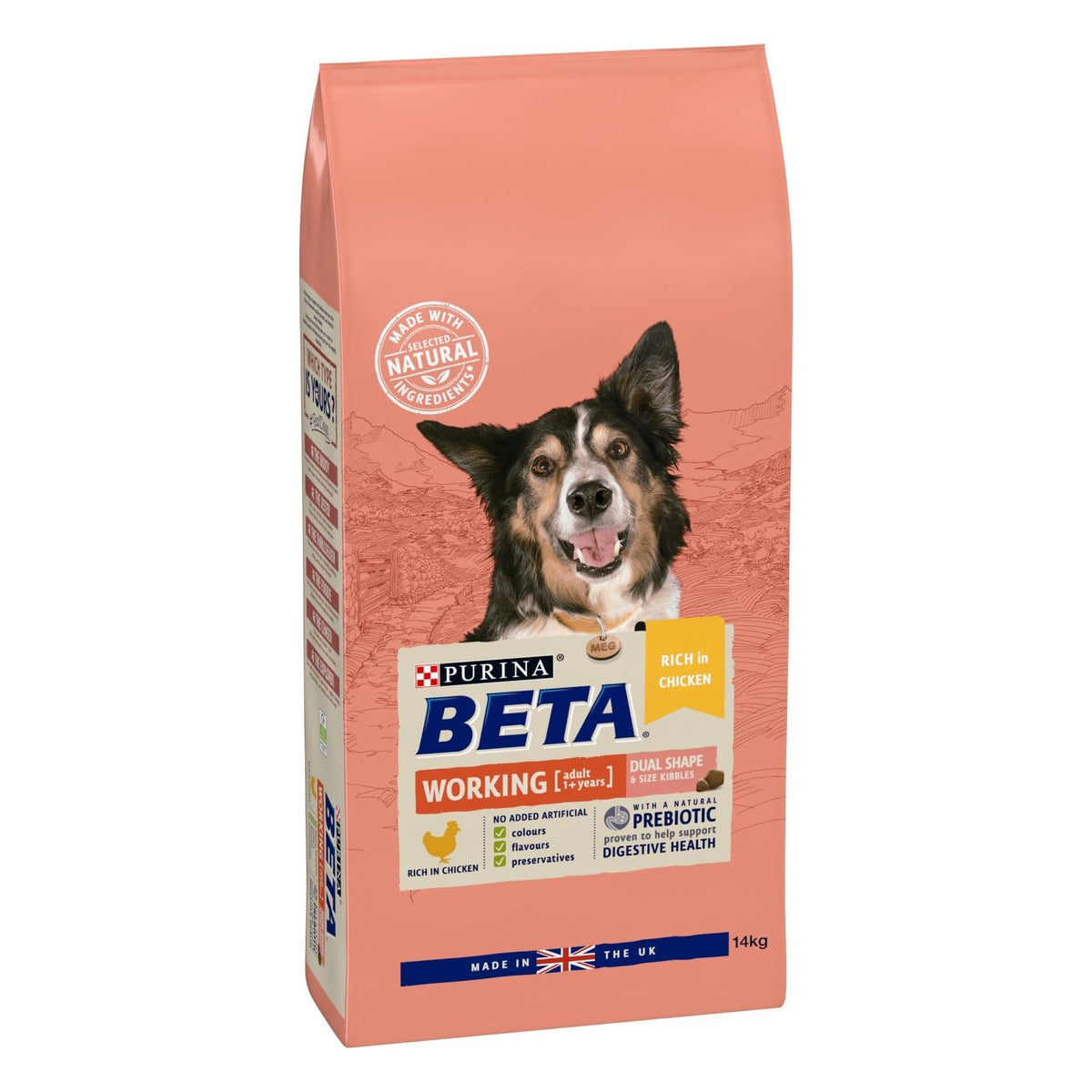 BETA Adult Sensitive Salmon Dry Dog Food 14kg
