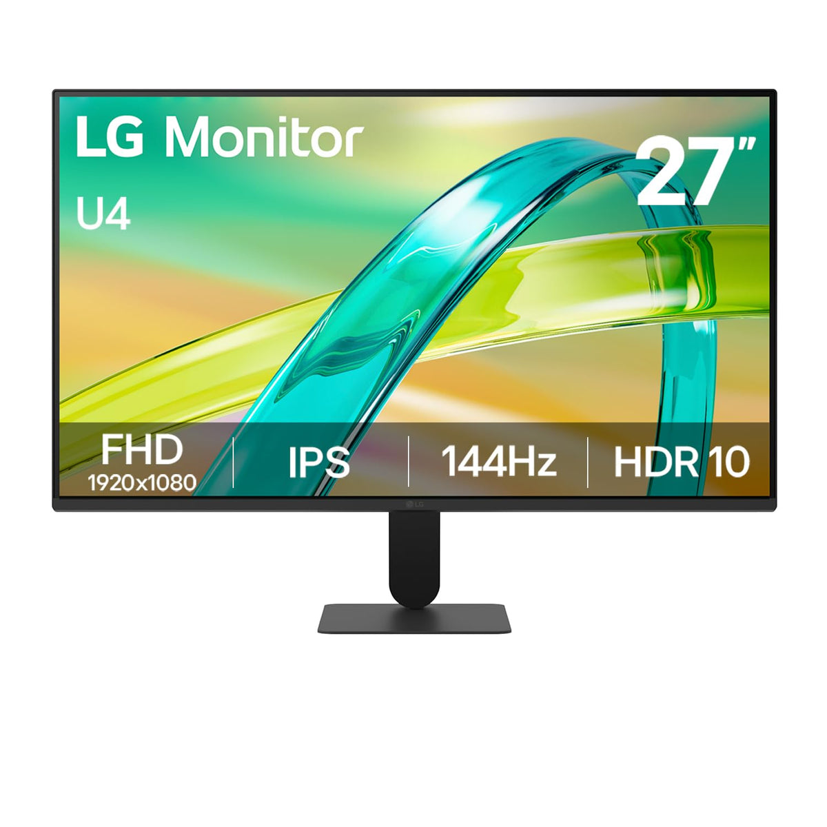 LG Monitor 24U411B-B 24 inch FHD 144Hz IPS Desktop Display, Black