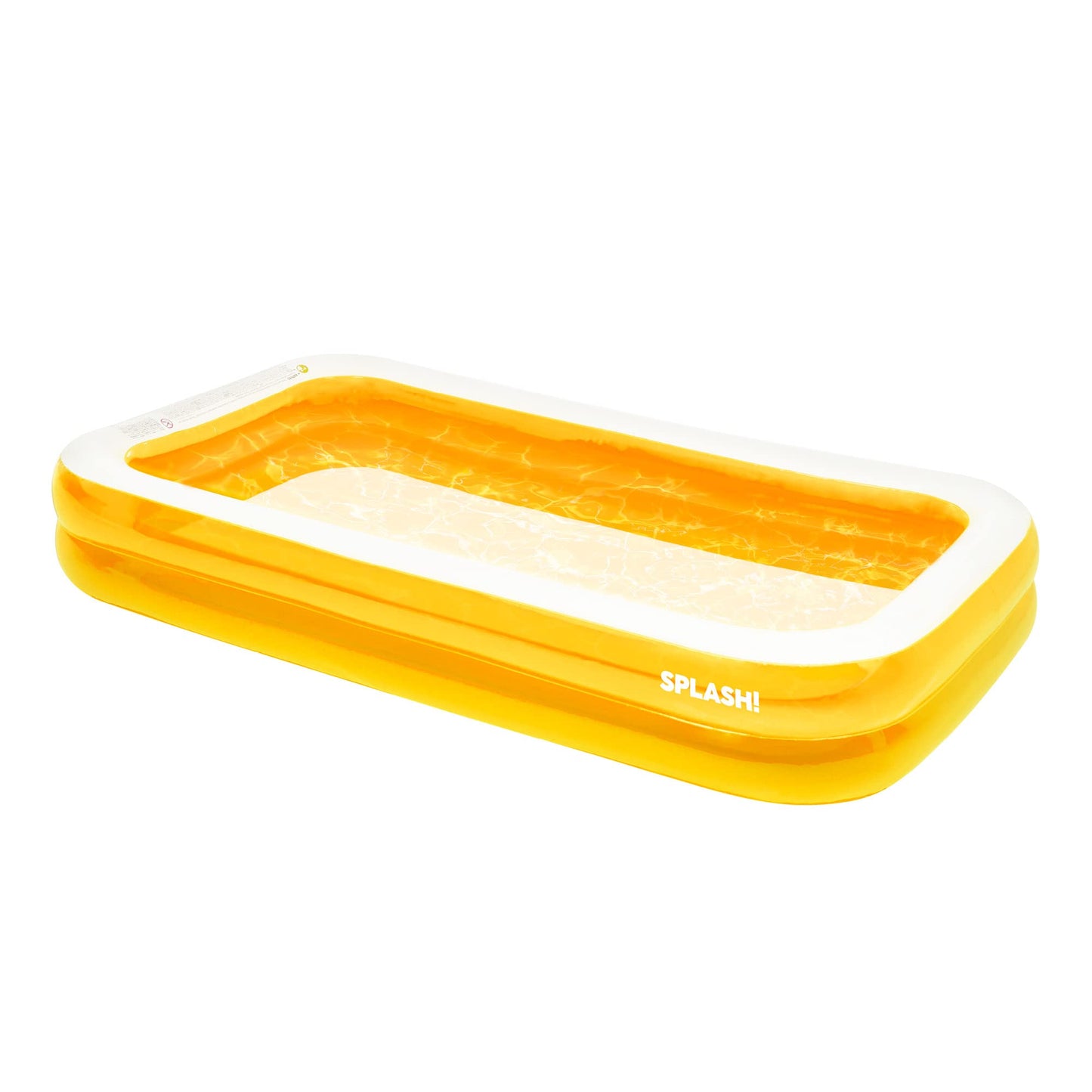 SPLASH! 8.5ft Rectangular Inflatable Swimming Pool — 780 Litre Capacity