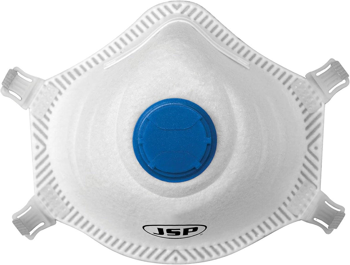 JSP M632 FFP3 Valved Dust Face Mask for Construction, DIY & Trade 10 Pack