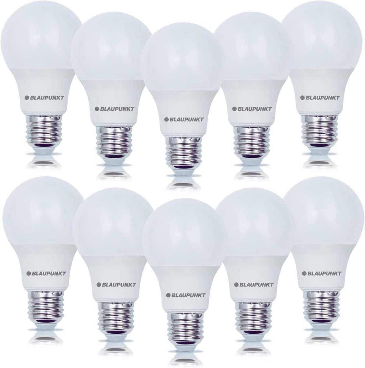 BLAUPUNKT E27 Classic Bulb A60 6W 600 Lumen 4000K Neutral White, 6-Pack