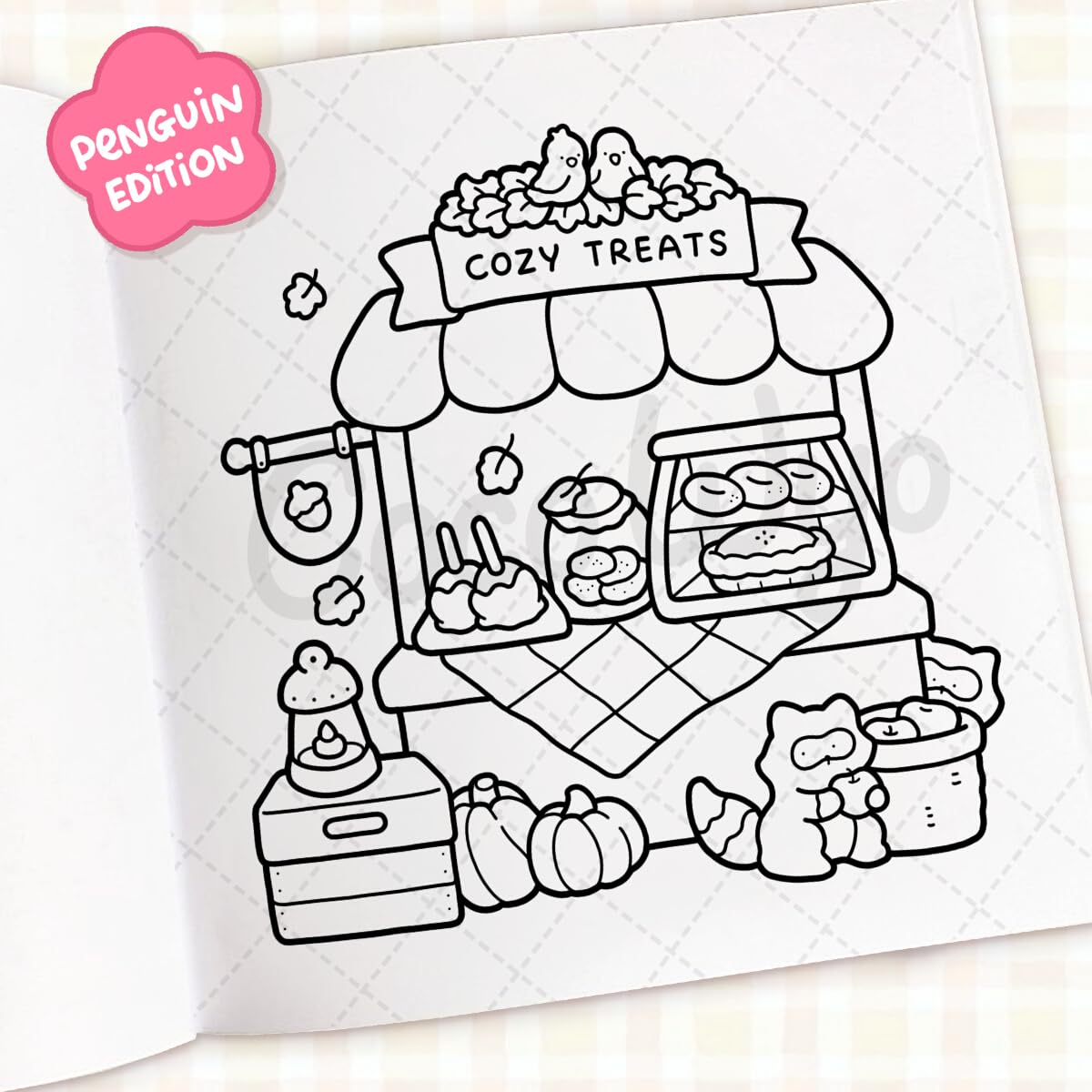 Cozy Season: A cute and comfy colouring book, perfect for relaxing and unwinding (Coco Wyo)