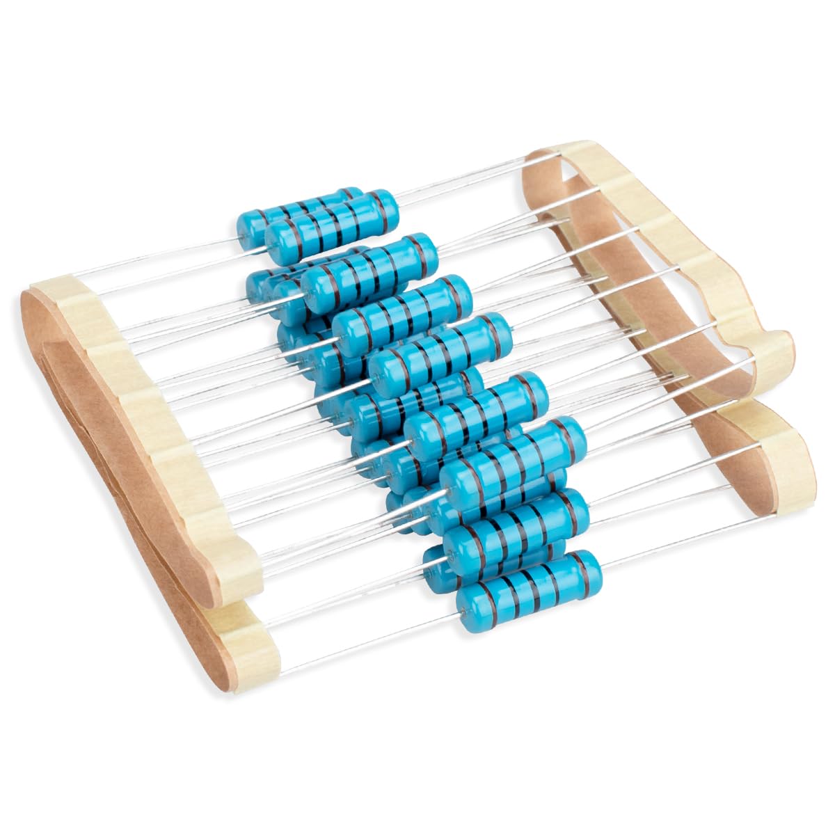50 Pcs 1W 1% Tolerance 0.1 Ohm Metal Film Resistor Resistance for DIY Project and Experiments