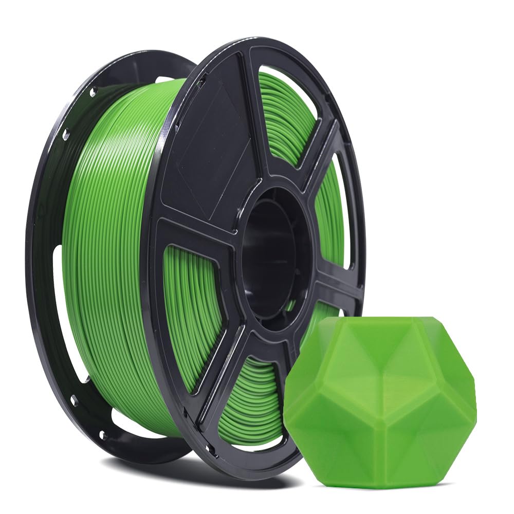 FLASHFORGE 3D Printer Filament, PLA PRO Filament 1.75mm, 1KG Spool (2.2lbs), Dimensional Accuracy +/- 0.02mm for FDM 3D Printers, Better Tenacity & No Knotting (White)