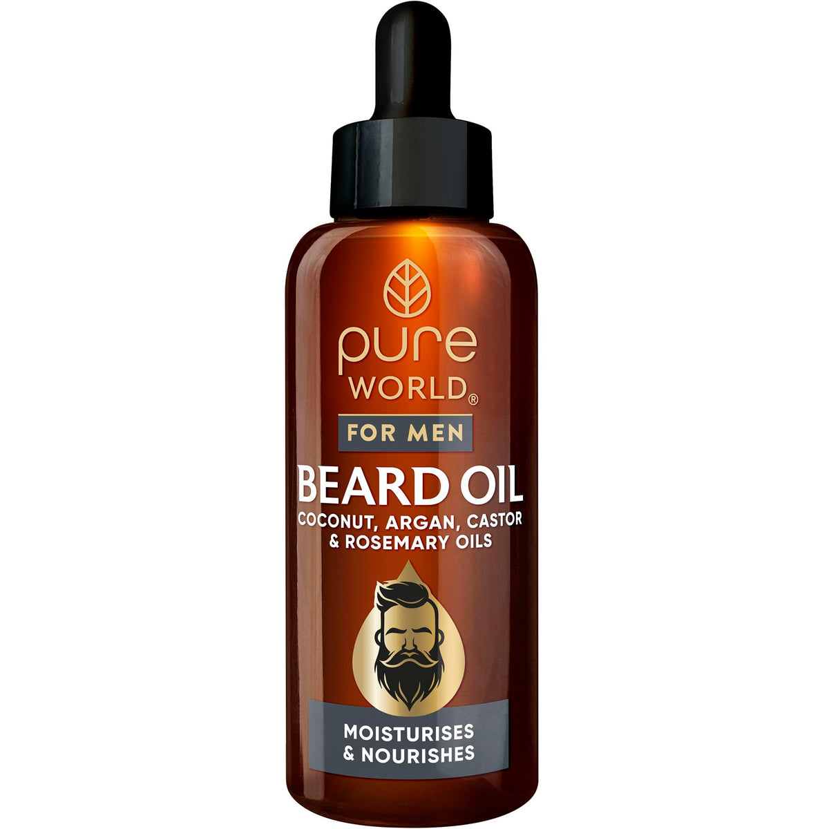 Pure World Natural Castor Oil 250ML Cold & Freshly Pressed 100% Pure and Undiluted Hexane Free Nourish Your Skin and Hair Eyebrows, Nails, Beard, Hair, Eyelash Growth Food Grade