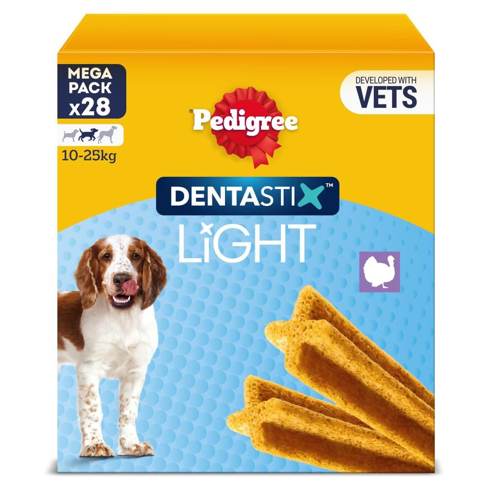Pedigree DentaStix - Daily Dental Chews For Medium Dogs (10-25 kg), 112 Sticks