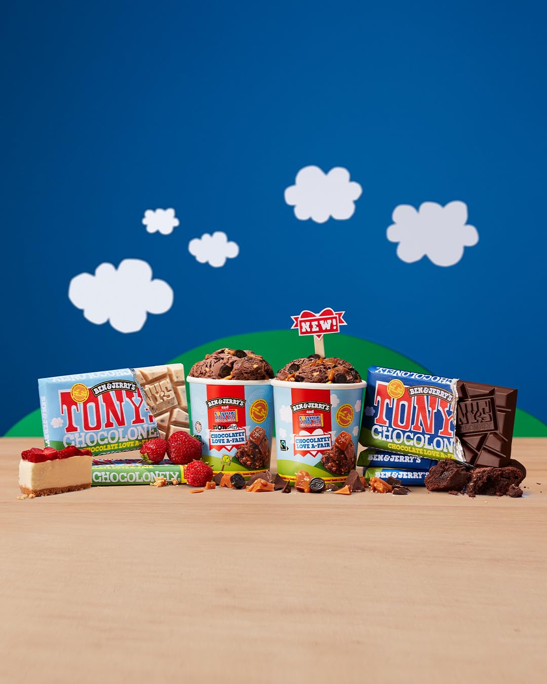 Tony's Chocolonely Milk Chocolate Bar - 180g Belgian Fairtrade Chocolate, Gift, 32% Cocoa, Vegetarian