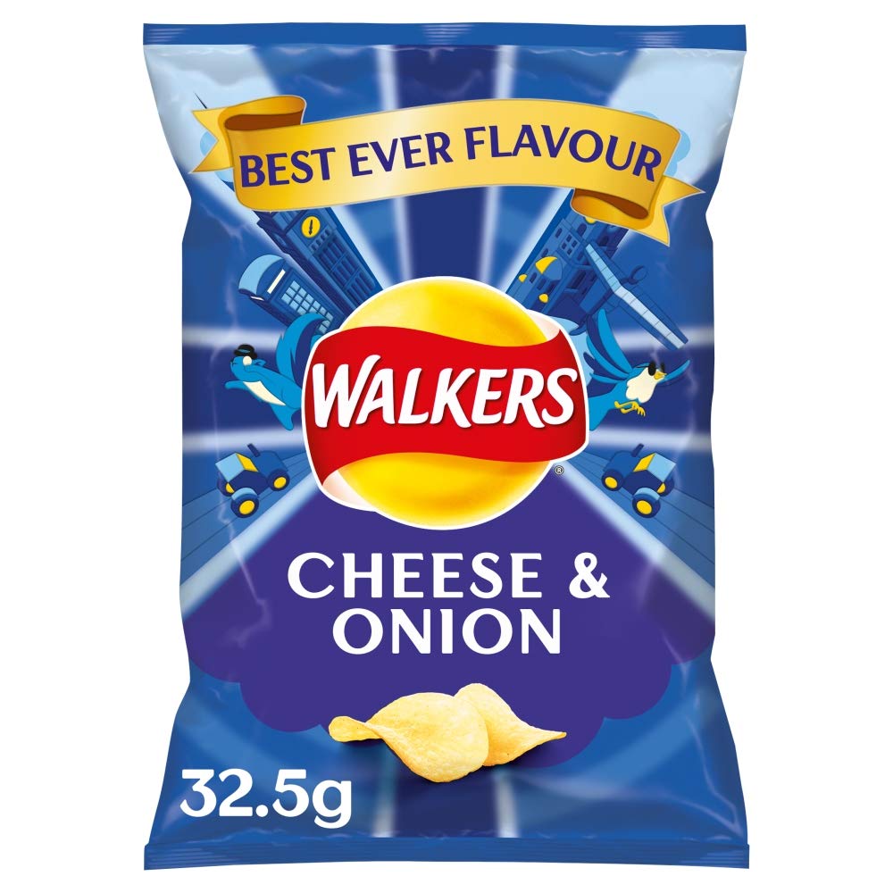 Walkers Baked Snacks Sea Salt 6 x 22g