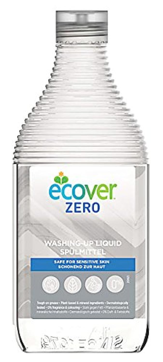Ecover | Washing Up Liquid Zero | 6 x 450ml
