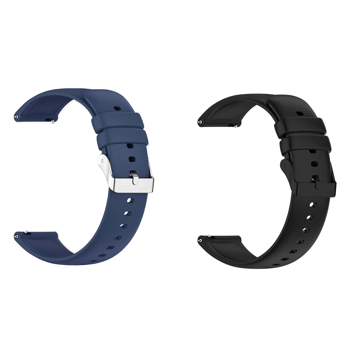 Silicone Strap,Quick Buckle Waterproof Soft Strap,Watch strap