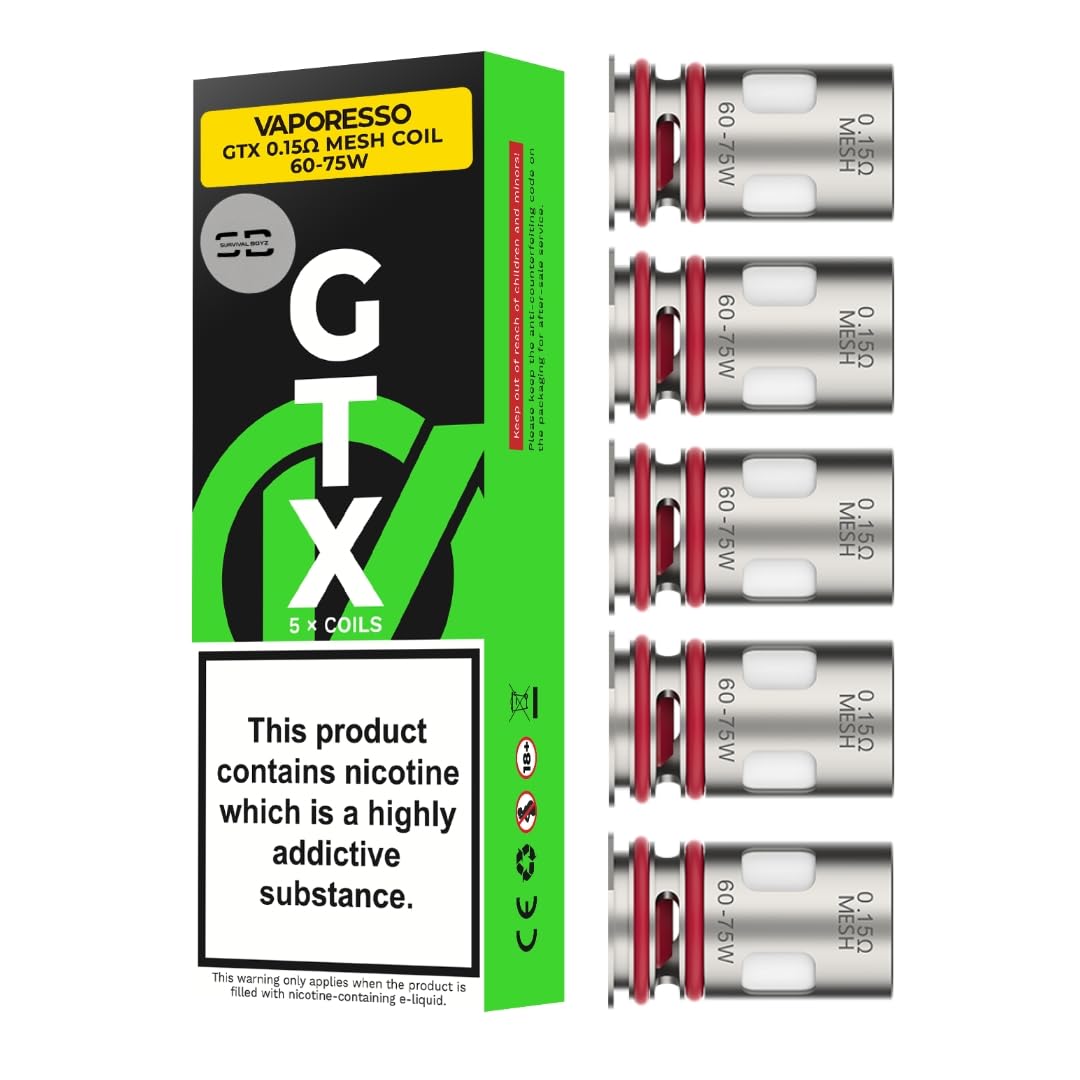 Vaporesso GTX Coils [0.6] - 5 Pack - No Nicotine