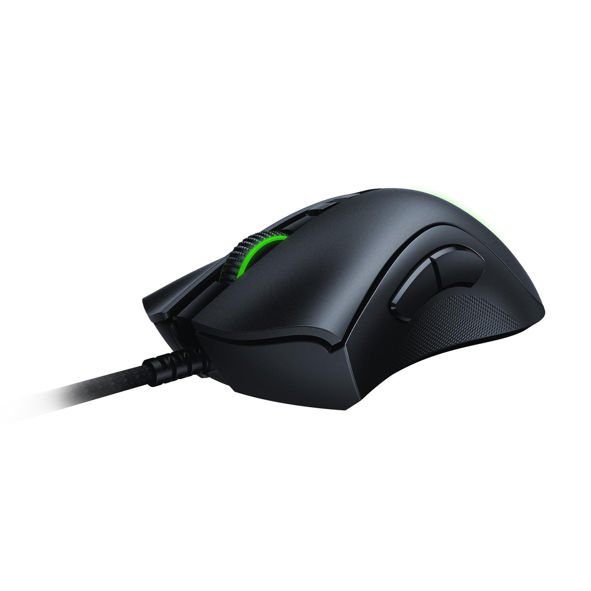 Razer DeathAdder Essential (2021) - Wired Gaming Mouse (Optical Sensor, 6400 DPI, 5 Programmable Buttons, Ergonomic Form Factor) White
