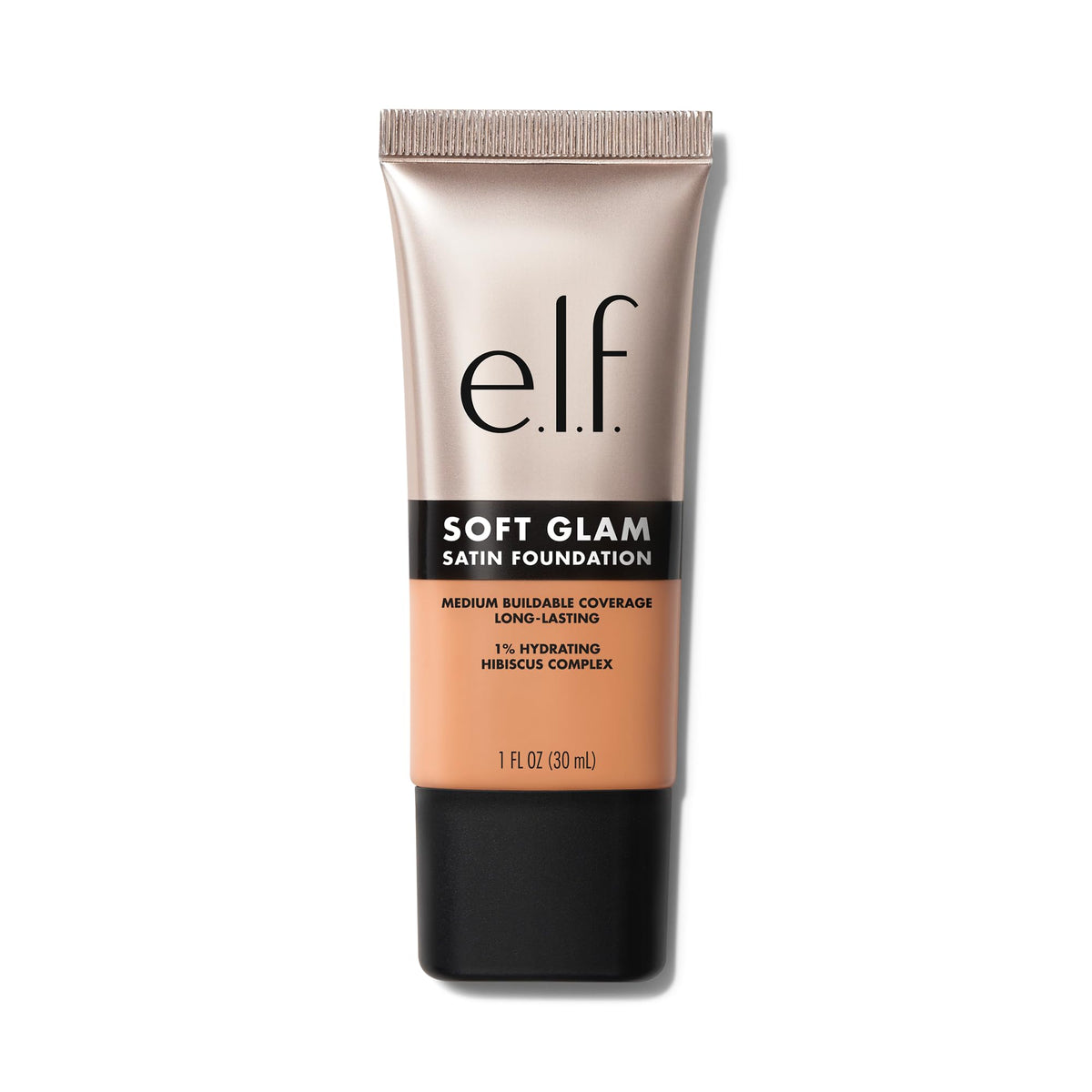 e.l.f. Soft Glam Foundation, Medium Coverage, Long-Lasting & Buildable Foundation For A Smooth, Satin Finish, Vegan & Cruelty-Free, 21 Light Neutral