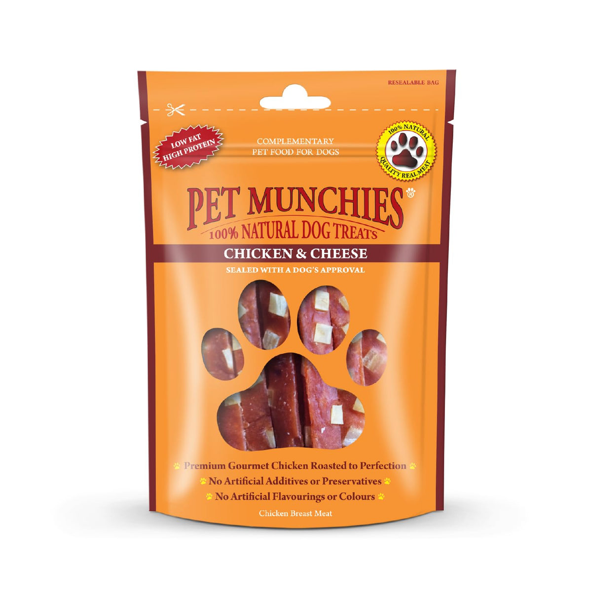 Pet Munchies Venison & Beef Liver Dog Training Treats, Grain Free Tasty Bites with Natural Real Meat, Low in Fat 50g