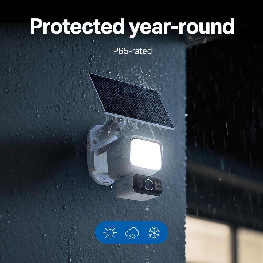 Tapo TC90 KIT 2K 3MP Solar Pan/Tilt Outdoor Security Camera Wireless